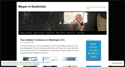 Desktop Screenshot of mkguatemala.wordpress.com