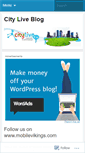 Mobile Screenshot of citylive.wordpress.com