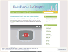 Tablet Screenshot of kidsmusicinchicago.wordpress.com