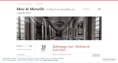 Desktop Screenshot of marcdemarseille.wordpress.com