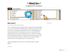 Tablet Screenshot of madlibs.wordpress.com