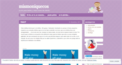 Desktop Screenshot of mismoniquecos.wordpress.com