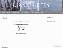 Tablet Screenshot of niamhheery.wordpress.com