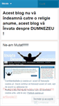 Mobile Screenshot of invatadespredumnezeu.wordpress.com