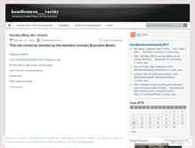 Tablet Screenshot of hamiltonironmenvarsity.wordpress.com