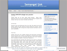 Tablet Screenshot of ijok2007.wordpress.com