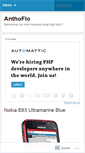 Mobile Screenshot of anthoflo.wordpress.com