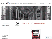 Tablet Screenshot of anthoflo.wordpress.com