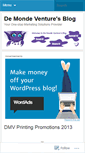 Mobile Screenshot of demondeventure.wordpress.com