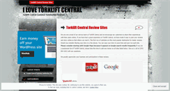 Desktop Screenshot of ilovetorklift.wordpress.com