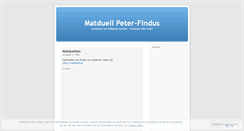 Desktop Screenshot of peterskriv.wordpress.com