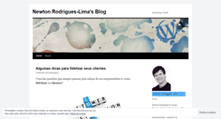 Desktop Screenshot of newtonrodrigueslima.wordpress.com