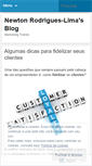Mobile Screenshot of newtonrodrigueslima.wordpress.com