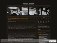 Tablet Screenshot of elprofesordehistoria.wordpress.com