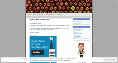 Desktop Screenshot of mizfit.wordpress.com