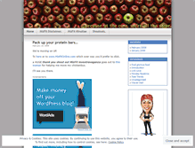 Tablet Screenshot of mizfit.wordpress.com