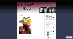 Desktop Screenshot of biznewz4u.wordpress.com