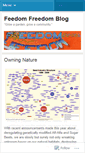 Mobile Screenshot of feedomfreedom.wordpress.com