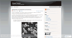 Desktop Screenshot of drunkneuron.wordpress.com