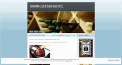 Desktop Screenshot of kristabella.wordpress.com