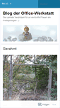 Mobile Screenshot of officewerkstatt.wordpress.com