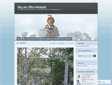 Tablet Screenshot of officewerkstatt.wordpress.com