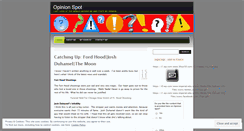 Desktop Screenshot of opinionspot.wordpress.com
