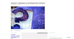 Desktop Screenshot of inquirylearningblog.wordpress.com