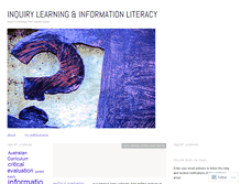 Tablet Screenshot of inquirylearningblog.wordpress.com