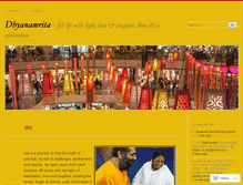Tablet Screenshot of dhyanamrita.wordpress.com