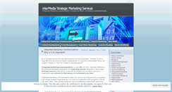 Desktop Screenshot of intermediamarketing.wordpress.com