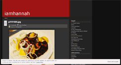 Desktop Screenshot of iamhannah.wordpress.com