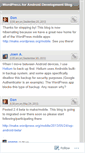 Mobile Screenshot of androiddevel.wordpress.com