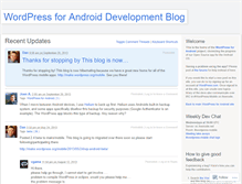 Tablet Screenshot of androiddevel.wordpress.com