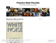 Tablet Screenshot of prejudicemadeplausible.wordpress.com