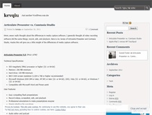 Tablet Screenshot of kevqiu.wordpress.com