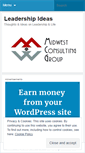 Mobile Screenshot of midwestconsultinggroup.wordpress.com