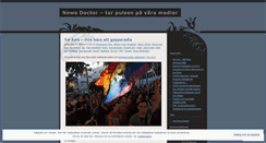 Desktop Screenshot of newsdoctor.wordpress.com