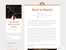 Tablet Screenshot of cupcakinglydeliciouscakediaries.wordpress.com