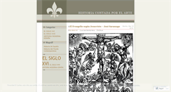 Desktop Screenshot of historiayarte.wordpress.com