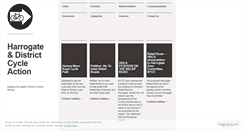 Desktop Screenshot of harrogatecyclegroup.wordpress.com