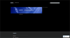 Desktop Screenshot of adocorporation.wordpress.com