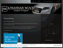 Tablet Screenshot of jonathanmarcuswood.wordpress.com