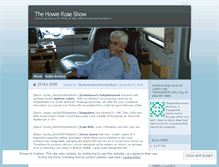 Tablet Screenshot of howierose.wordpress.com