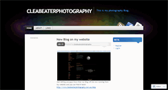 Desktop Screenshot of cleabeaterphotography.wordpress.com