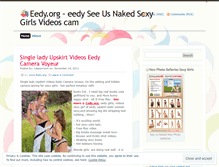 Tablet Screenshot of eedy1org.wordpress.com