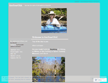 Tablet Screenshot of ecotourusa.wordpress.com