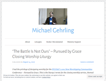 Tablet Screenshot of mikegehrling.wordpress.com