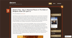 Desktop Screenshot of deravn.wordpress.com