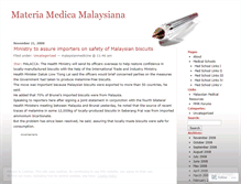 Tablet Screenshot of malaysianmedicine.wordpress.com